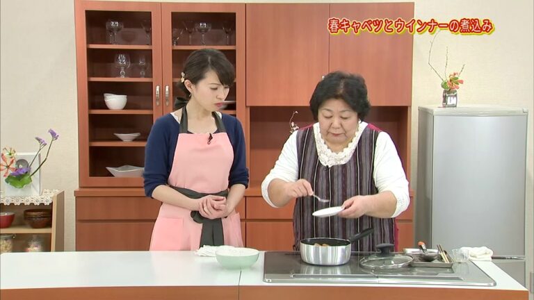 ウインナーと春野菜　キューテレビ　かんたんレシピで気軽に作ろう！　亀田佳子先生　豊田恭子　レシピ　料理番組　徳島　2019年4月放送②　徳島　ケーブルテレビ