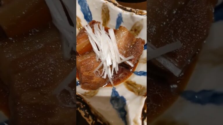 🐖ラフテー　ってこんなに硬いものなのね