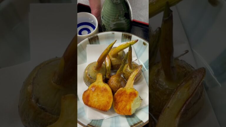 女将の青くわいの素揚げ 日本酒のおつまみにぴったり　下処理