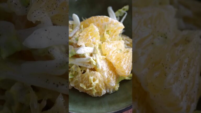 はっさくと白菜のヨーグルトマリネ VegeTable