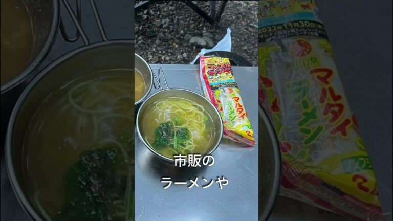 やすまるだしで魚粉ラーメン