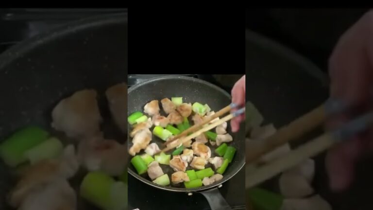 簡単【お弁当】ごはんのおかず塩味焼き鳥風 #shorts