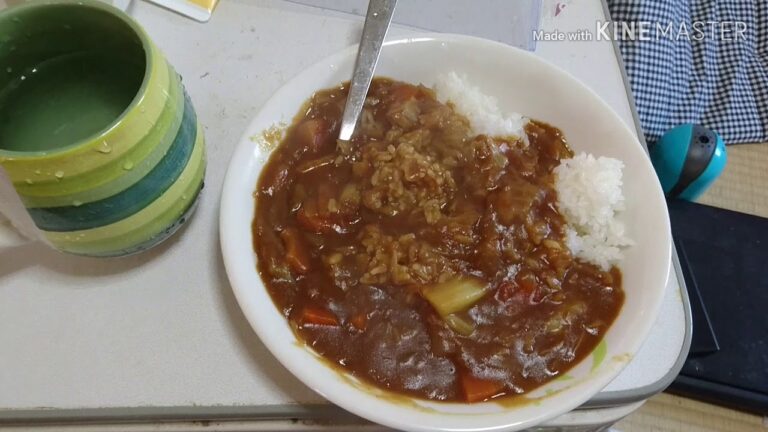 肉なしカレーのできあがり