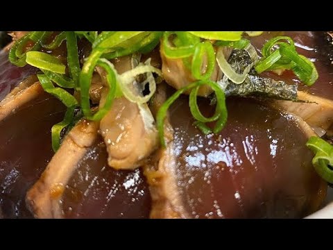 #37【簡単】冷凍かつおタタキを美味しいどんぶりにしてみた！