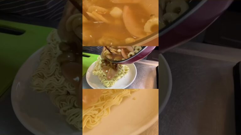 【ほんとは教えたくない】絶品袋めんチャンポンレシピ【飯テロ】