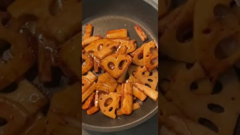 【簡単すぎわろた】シンプルうまい蓮根つまみ #shorts #料理