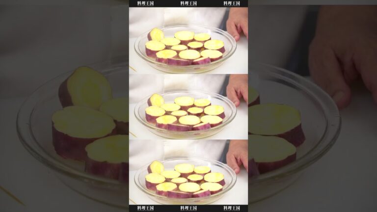 絶対に失敗しない！さつまいもの甘煮の作り方 | 菊乃井 村田吉弘主人直伝 | #日本料理 #伝統料理 #shorts