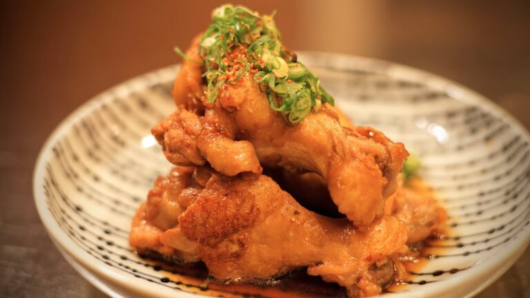 【手羽元のポン酢煮】鶏肉 簡単 レシピ ！ Chicken ponzu sauce
