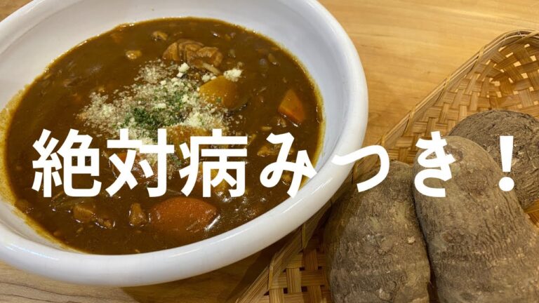【メガ推し里芋カレー】和食料理人が作る　麻薬カレー！
