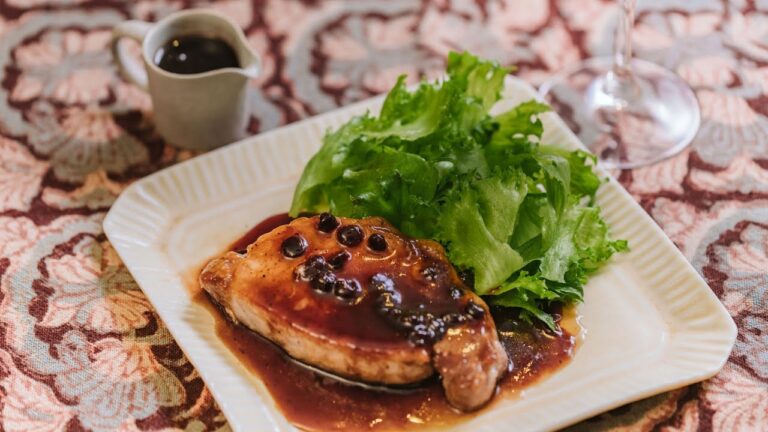 青じそ×ジャムでお手軽てりやきポーク