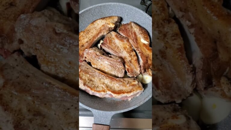 汁だくでいただきます🥩#スペアリブ#丼#圧力鍋  #food