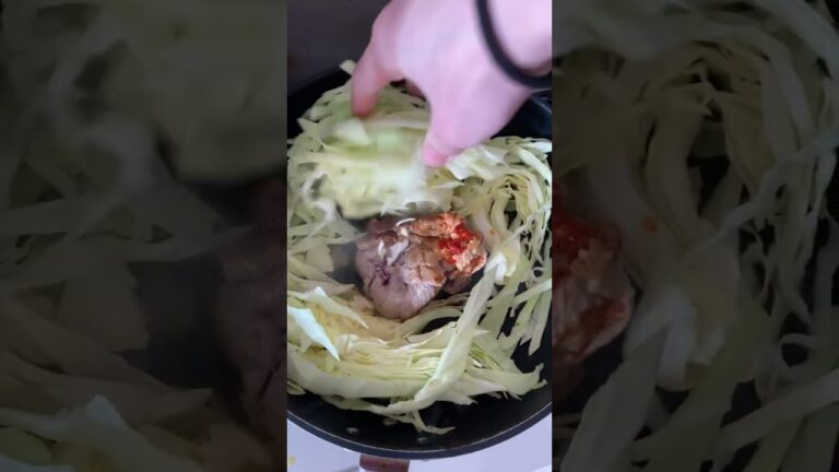 豚こまとキャベツのチーズ焼き