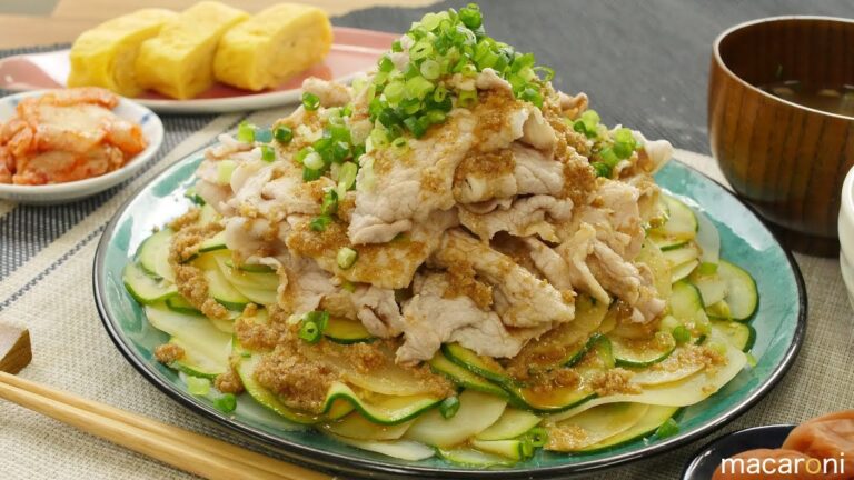 包丁いらずでさっぱり簡単！ 豚肉と じゃがいもの 冷しゃぶ のレシピ 作り方