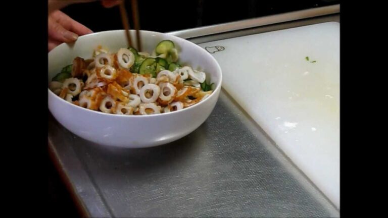 キュウリとちくわの酢の物風サラダ＜子供・彼氏・旦那の胃をつかむ＞