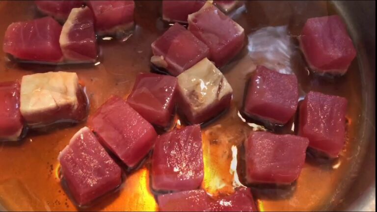 1品.com  まぐろの角煮♪