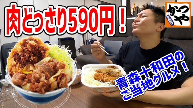 【かつや】ニンニク香る甘辛たれにお肉どっさり！ご飯が止まらない最高の一杯！
