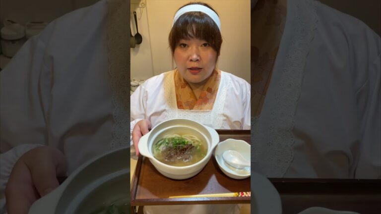 甘辛だれの肉がよく合う！肉うどん作っていくで⭐️#shorts #ご飯 #簡単 #うどん #肉