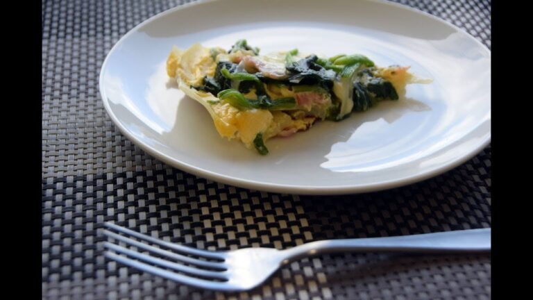 HOKUEI's KITCHEN No.22「ほうれんそうのキッシュ風」