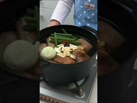 しっとりジューシーな豚肉「ポッサム」のコツを大公開します #shorts