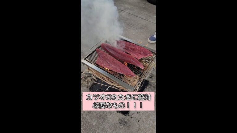 カツオのたたき作る時に絶対用意してほしいもの！カツオ嫌いの人もバクバク食べます #料理 #レシピ #ハウツー  #shorts