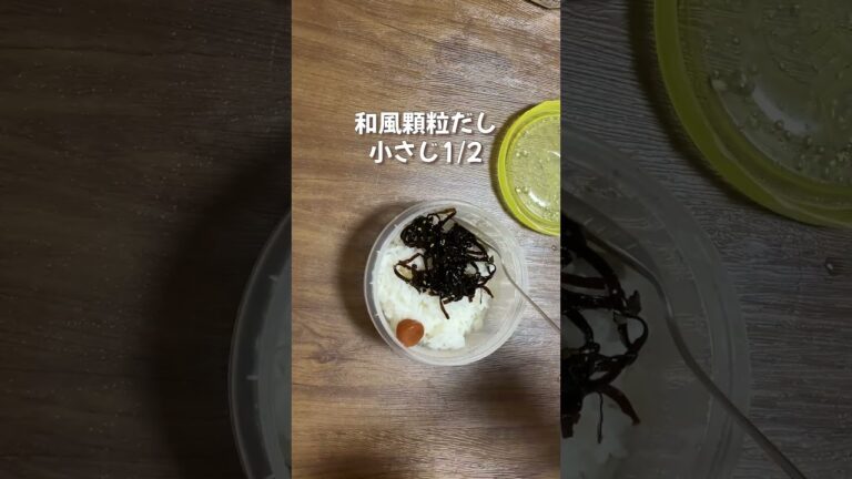 究極／お母さんのお弁当なんてこんなもん／簡単冷たいお弁当／お茶漬け