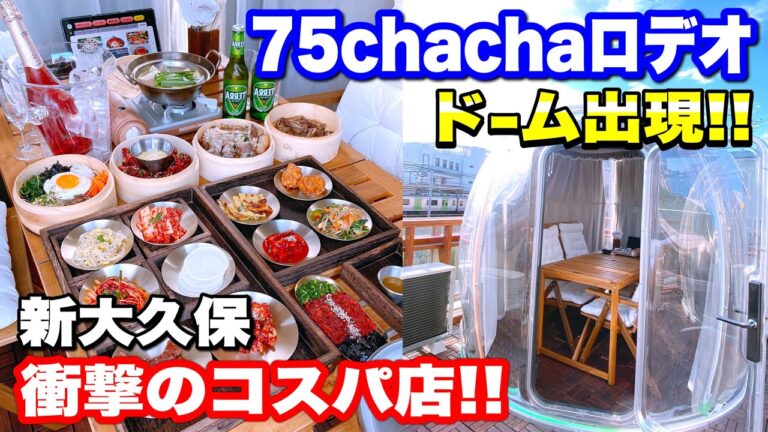 【新大久保】なんだ？このドーム！コスパ映えが最高すぎる！夏休みはココで決まり✨