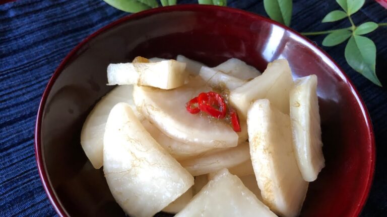 笑顔になる味❗【大根の即席漬物】旨味満点♪とろろ昆布漬けの作り方⏰2日🗻信州の冬景色　#たくあん漬け