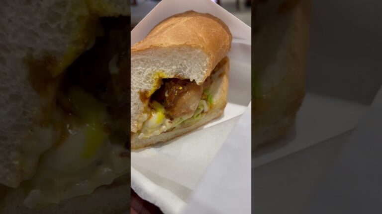 【飯テロ】DOUTOR ミラノサンドC　照り焼きチキン ～ハニーマスタード & ガーリックソース～@ドゥトゥール
