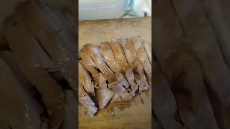 鶏もも肉のにんにく醤油蒸し　完成!