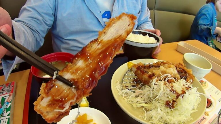 【めし動画】 ジョナサンで「ひれかつ膳」を黙々と食べるだけの動画