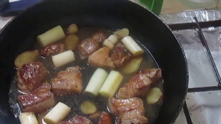 大根と豚肉の中華風煮込み