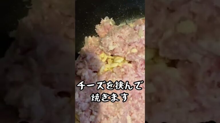 平日の夜に豆腐ハンバーグを作る底辺会社員