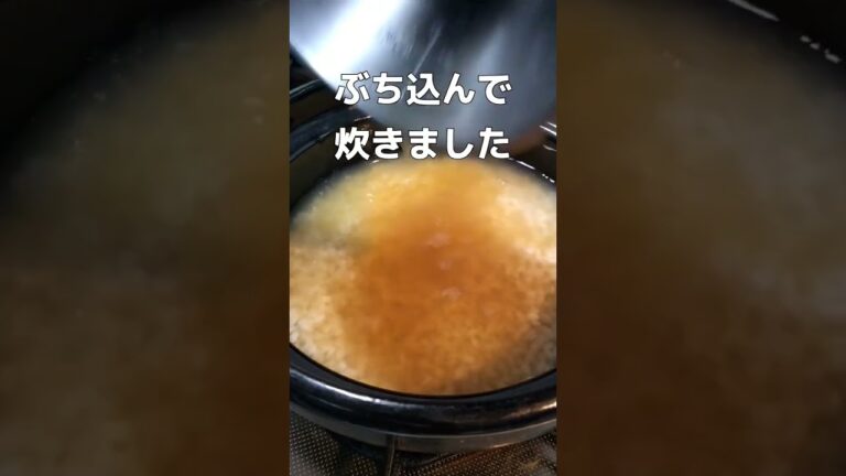 【アサリご飯】潮干狩りでとったアサリを調理したおじさん　#shorts #あさり #food　#料理  #ご飯