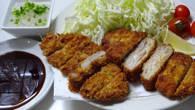 とんかつとミルフィーユチーズとんかつの作り方 How to make a pork cutlet and Mille feuille cheese cutlet