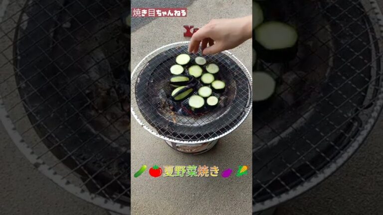 彩り夏野菜でNice焼き目！！　～ナス&ズッキーニ～