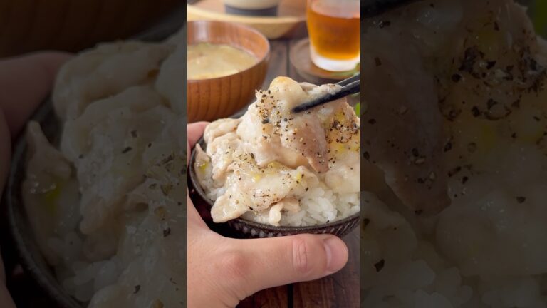 10分で作れる簡単丼ぶり😋