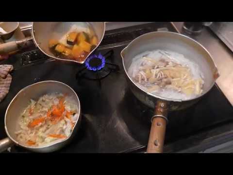 幸運な病のレシピ（ 1579 ）朝：鶏・レンコン唐揚、レンコンのきんぴら、カボチャ、鮭、塩サバ、手羽、ウインナ