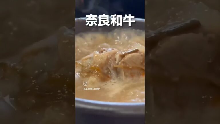 【本当に美味しいテールスープをご存知ですか？】まだ体感されてなければぜひ大阪桃谷にある#さいしゅ #済州島テールスープ専門店　#韓国料理 #令和の虎 #韓国スープ #島やん #テールスープ #韓国