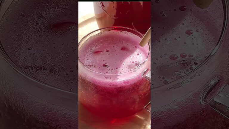 赤紫蘇ジュースの作り方#shorts