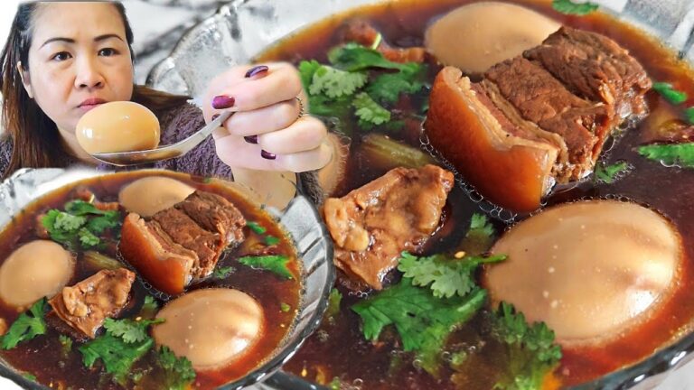 ไข่พะโล้หมูสามชั้นสูตรโบราณ/ผัดกระเพราปลาทูน่ากระป๋องใส่ใบกระเพราเยอะๆหอมดีสองเมนูเด็ดจ้า