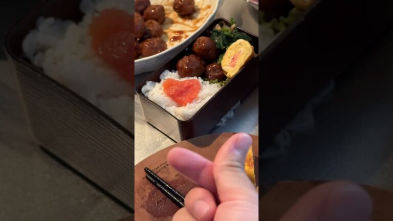 【看護師のお弁当作り】 明太子を使った卵焼きが美味しかった日　#お弁当  #簡単レシピ  #男飯