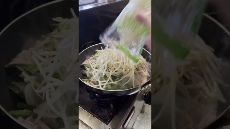 肉野菜炒め賄い#shorts