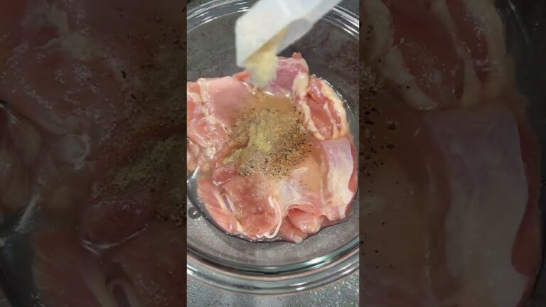 【レンチンでカンタン！】ネギ塩鶏チャーシュー