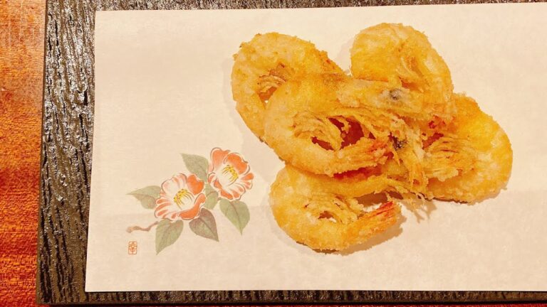 やすまるだしできめる芝海老の唐揚げ