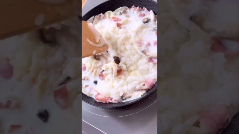 フライパンで一発！簡単ドリア#shorts #簡単レシピ #節約レシピ #時短 #ずぼら飯