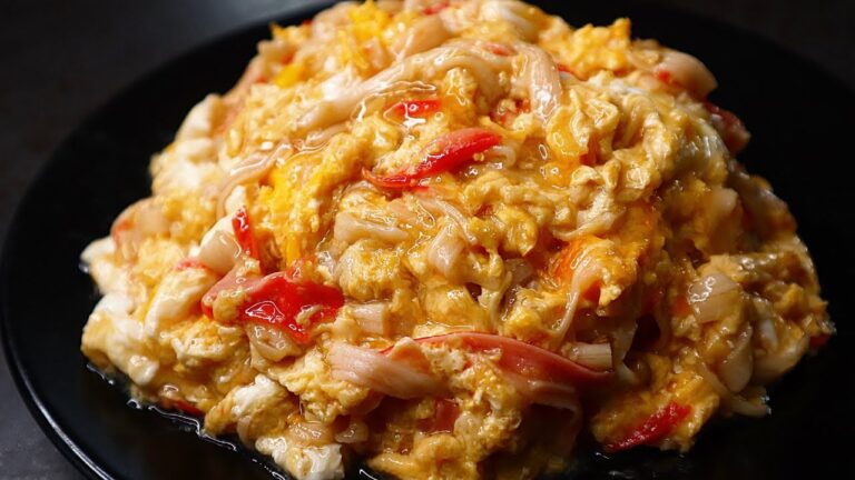 【90円】お金も時間も無い時でもたった3分で超幸せになれる『限界ふわとろ天津飯』の作り方