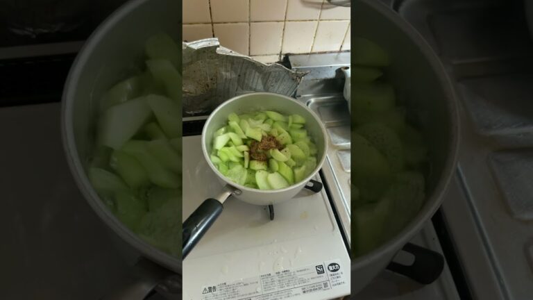 といもがら味噌汁 作り方 #shorts