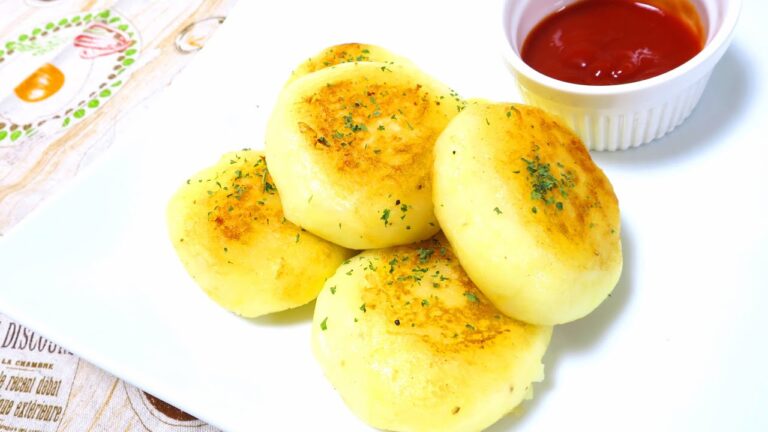 ポテトチーズもち 居酒屋人気レシピ Potato Cheese Mochi Recipe【パンダワンタン】