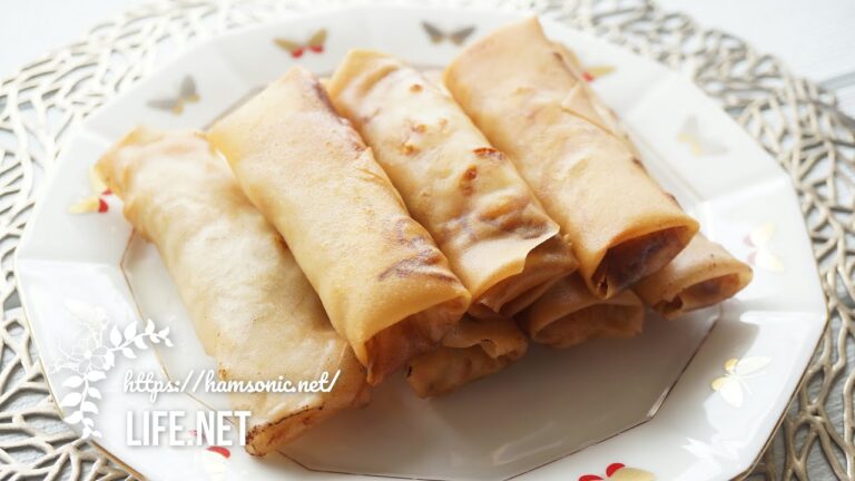 【栗原はるみさんのもやしの春巻きのレシピで】あさイチでも話題のシャキシャキ食感の絶品春巻き【具はもやしと豚肉だけ】