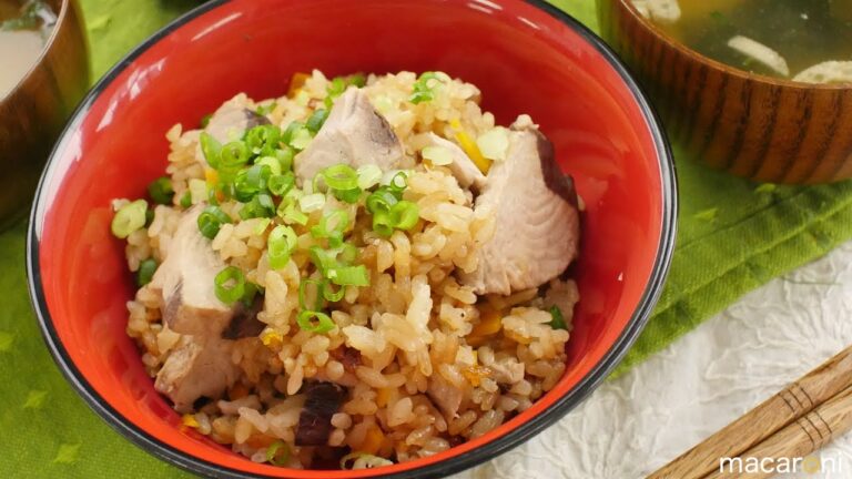 うまみ大漁！ 漬けかつおと しょうがの 炊き込み ご飯 のレシピ 作り方